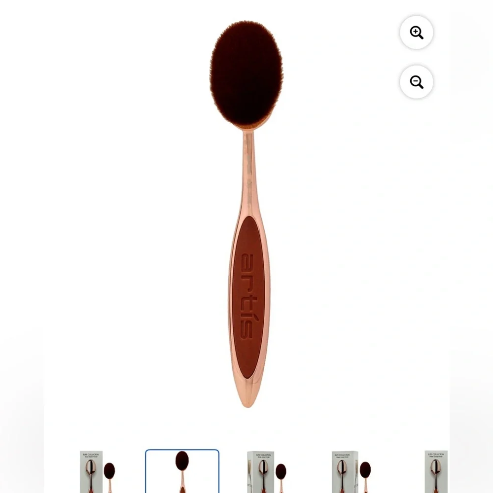 Artis Elite Oval 7 Makeup Brush - Rose Gold Edition